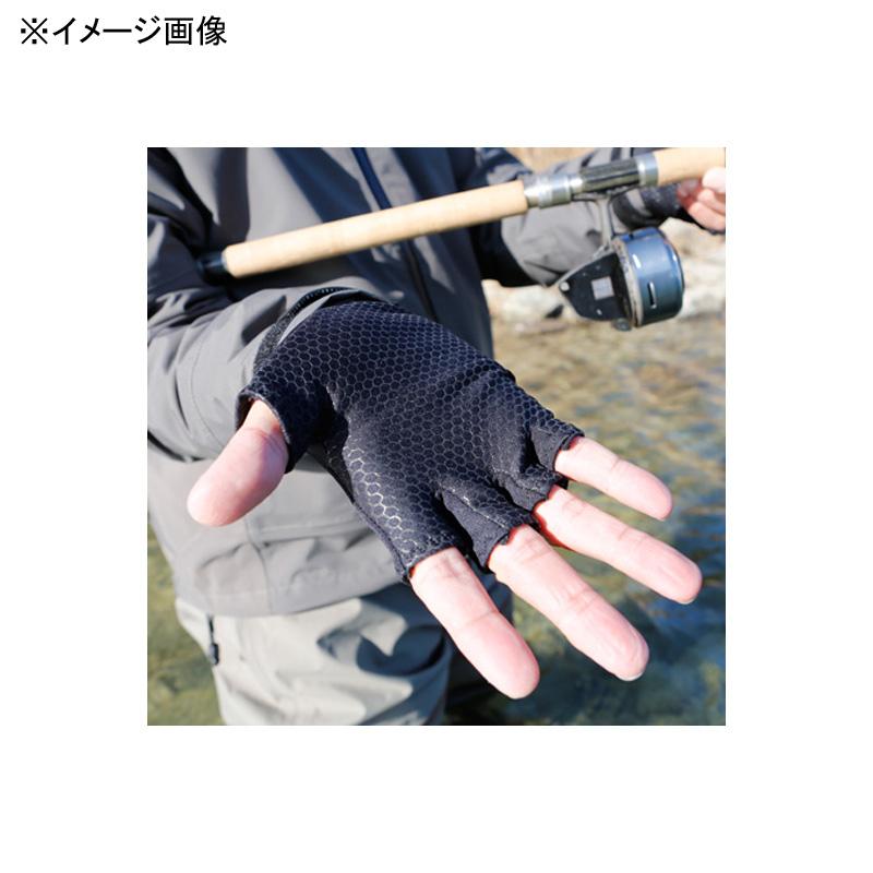 フィッシンググローブ リトルプレゼンツ スパンデックス 5Fレスグローブ L チャコールグレイ(CHG)｜naturum-outdoor｜04