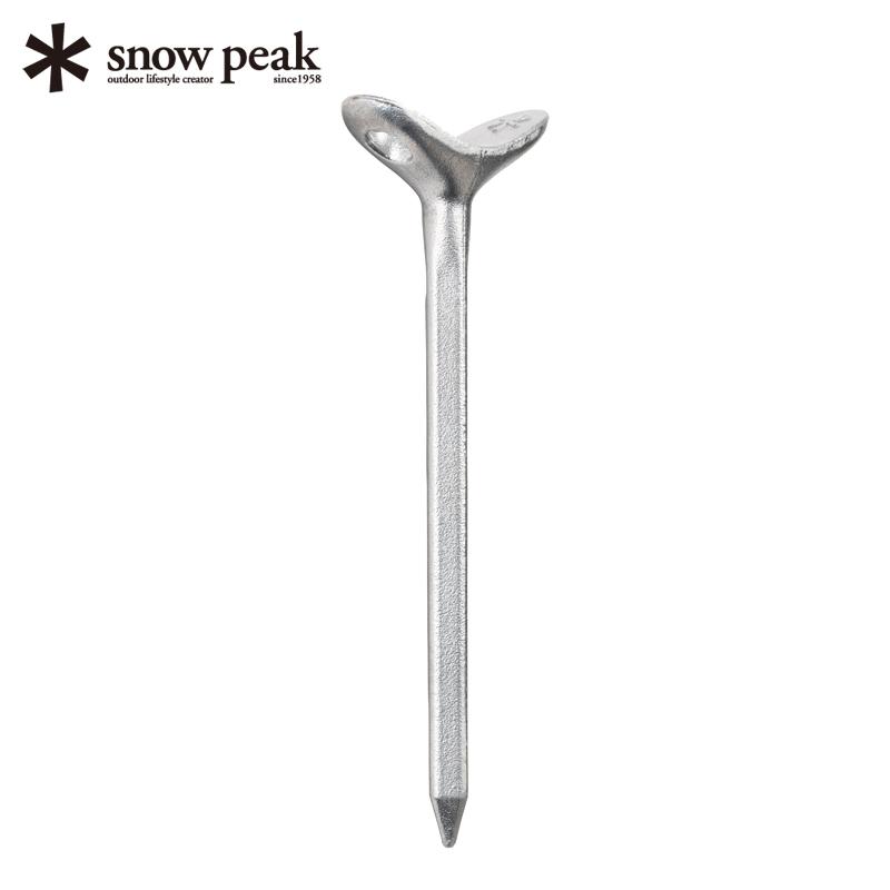 非売品  peak テント設営 ペグ 10本セット snow peak（スノーピーク） キャンプ設営用具 アルミフィンガーペグ 10