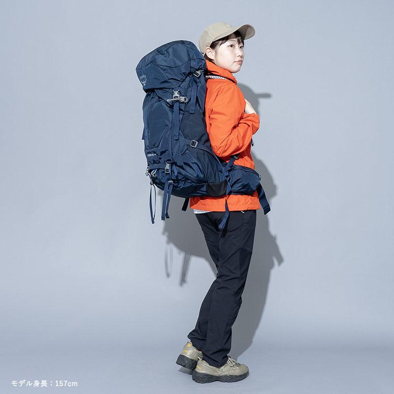 登山・トレッキングバッグ OSPREY STRATOS 44(ストラトス 44) 44L Cetacean Blue｜naturum-outdoor｜04