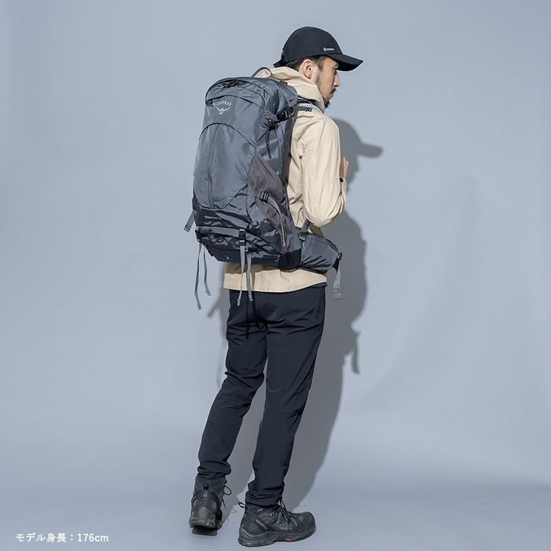 登山・トレッキングバッグ OSPREY STRATOS 34(ストラトス 34) 34L Tunnel Vision Grey｜naturum-outdoor｜04