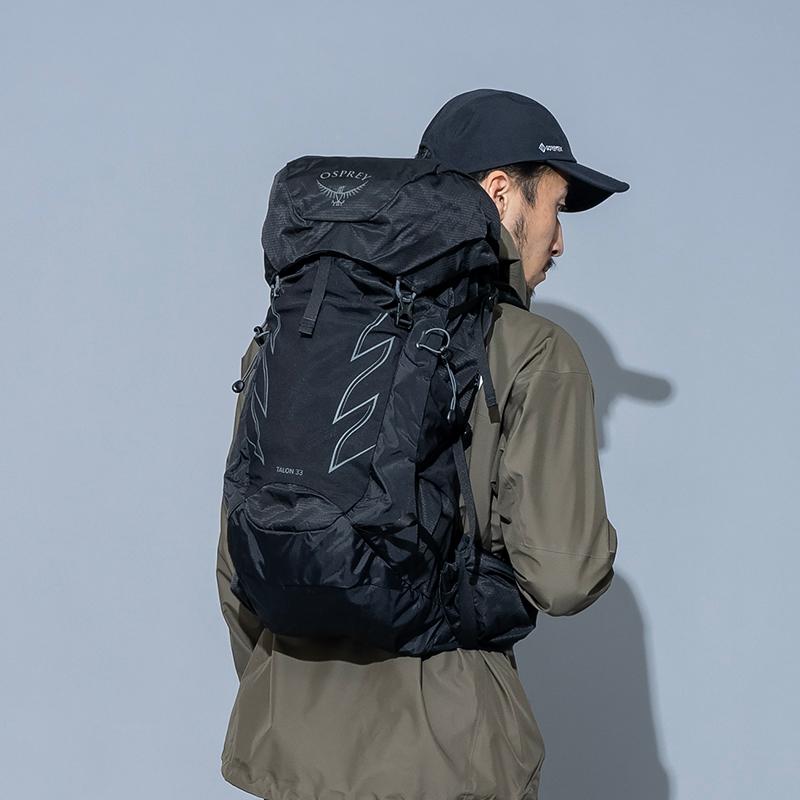 登山・トレッキングバッグ OSPREY TALON 33(タロン 33) 31L(S/M) Stealth Black｜naturum-outdoor｜03