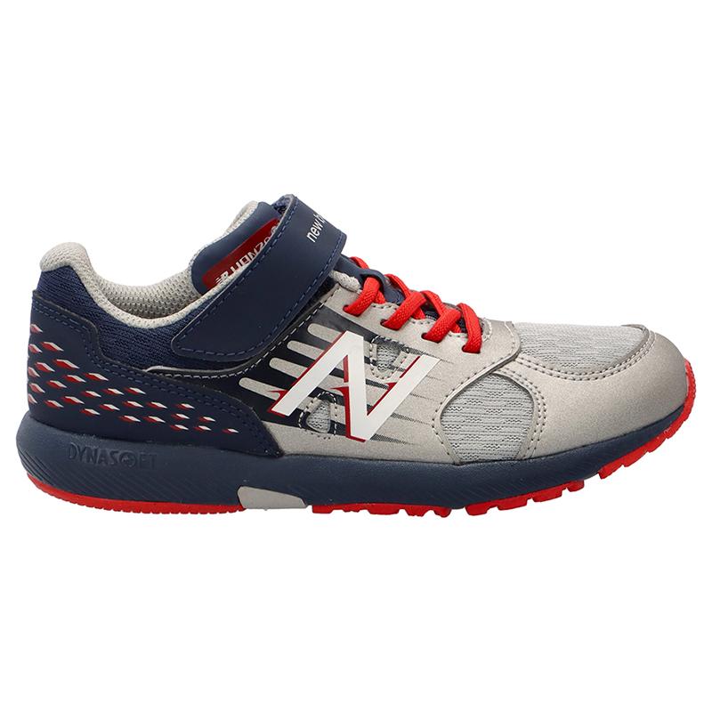 フットウェア ニューバランス 24春夏 NB HANZO V V3(エヌビー ハンゾー V V3) 19.5cm SILVER/NAVY｜naturum-outdoor｜02