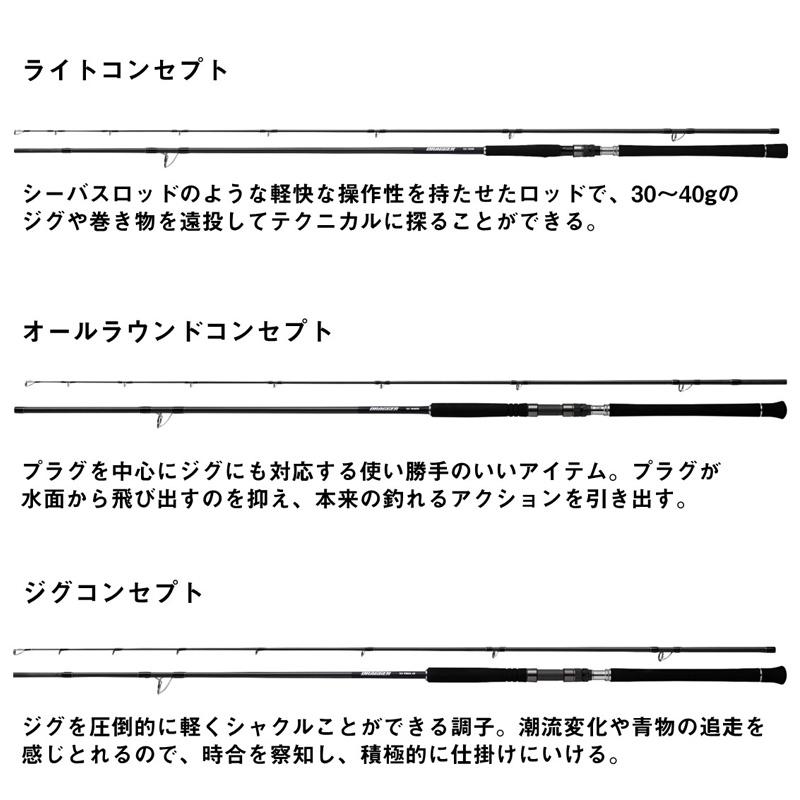 ショアジギングロッド ダイワ DRAGGER ドラッガー SX 100H(スピニング・2ピース) 100H｜naturum-outdoor｜04
