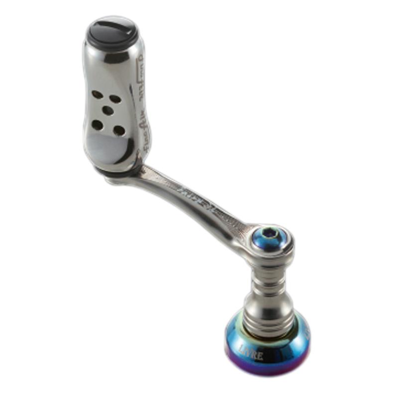 LIVRE リールカスタムパーツ フェアリー41 フィーノエアーノブ シマノS2用   チタンP+ブラックG リールカスタムパーツ LIVRE フェアリー41 フィーノエアーノブ シマノ