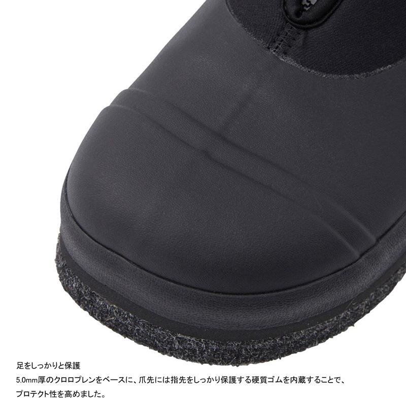 渓流仕掛け・淡水仕掛け シマノ FT-044X カットフェルトタビ 中丸 L ブラック
