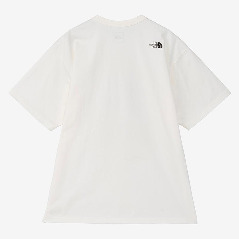 マタニティ(レディース) ザ・ノース・フェイス 24春夏 CR MESSAGE TEE L オフホワイト(OW)｜naturum-outdoor｜02