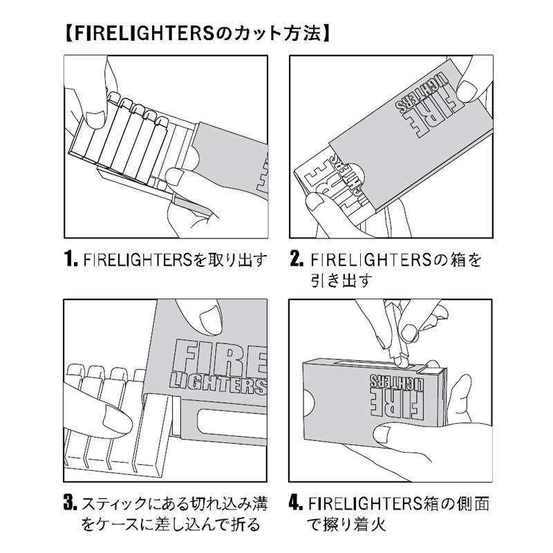 Cricket FIRELIGHTERS & SLEEVE CASE(マットブラック) マットブラック｜naturum-outdoor｜05