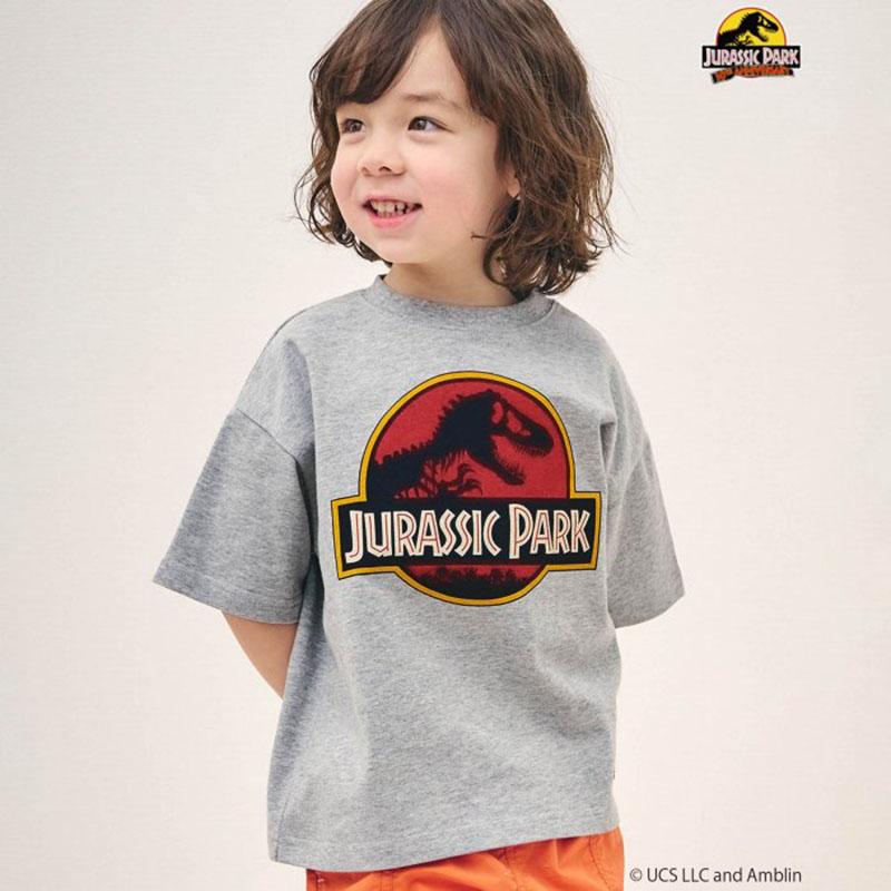 トップス F.O.KIDS 24春夏 Kid’s UNIVERSAL コラボ Tシャツ キッズ 150cm グレー(JURASSIC PARK)｜naturum-outdoor｜03