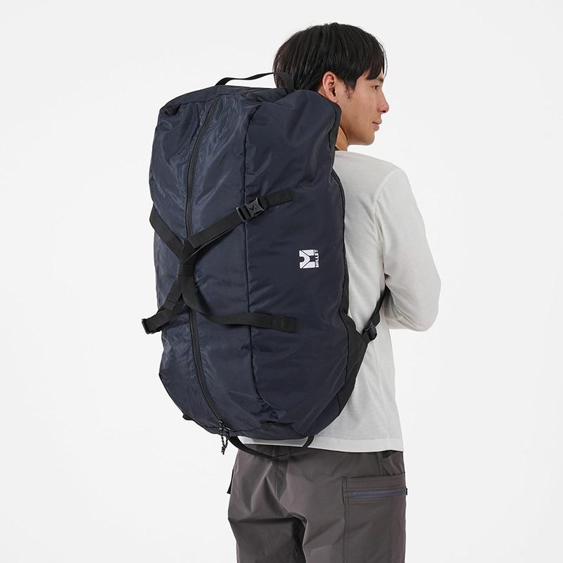 トラベルバッグ ミレー 24春夏 KHUMBU SC DUFFLE 50(クンブ SC ダッフル 50) 50L N0247(BLACK-NOIR)｜naturum-outdoor｜02