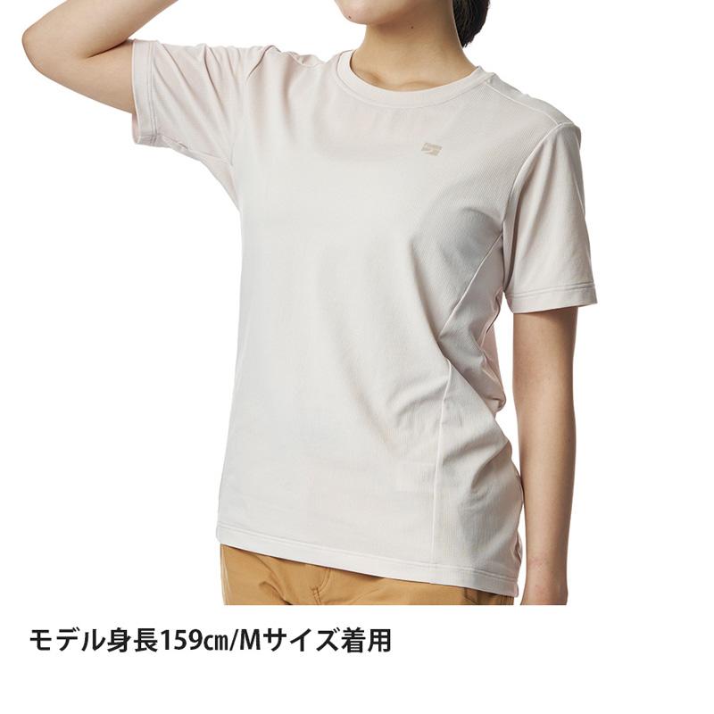 トップス(レディース) ファイントラック 24春夏 Women’s ドラウトクアッド Tシャツ ウィメンズ M IVOR(アイボリー)｜naturum-outdoor｜03