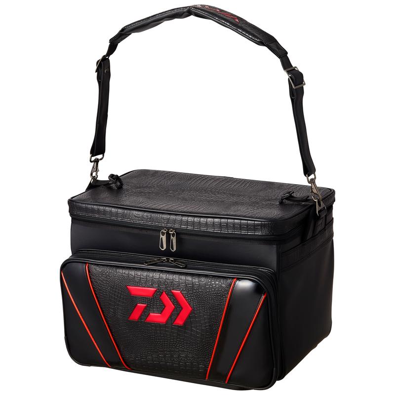 ダイワ 渓流仕掛け・淡水仕掛け ダイワ へらバッグ38(G)   ブラックレッド DAIWA（ダイワ） 渓流仕掛け・淡水仕掛け へらバッグ38(G) ブラック