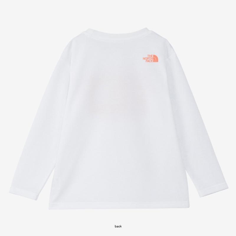 トップス ザ・ノース・フェイス 24春夏 Kid’s L/S TNF BUG FREE GRAPHIC TEE キッズ 120cm ホワイト(W)｜naturum-outdoor｜02