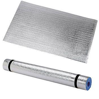 11/30迄全品+P5% アウトドアマット BUNDOK アルミロールマット 200×120cm LL(1.2×2m) | BUNDOK