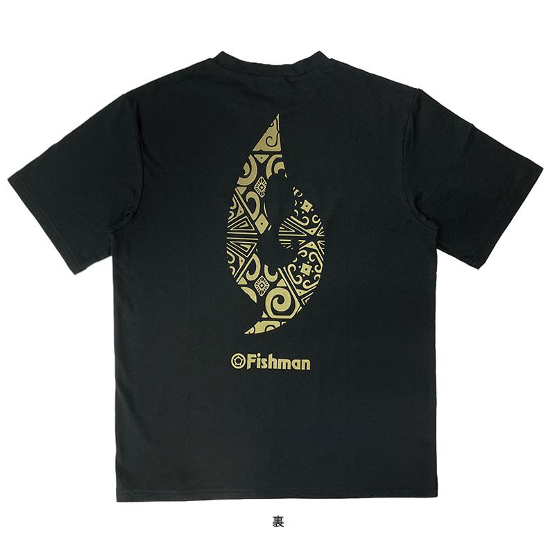 フィッシングウェア Fishman(フィッシュマン) 防虫Tシャツ XL ブラック｜naturum-outdoor｜02