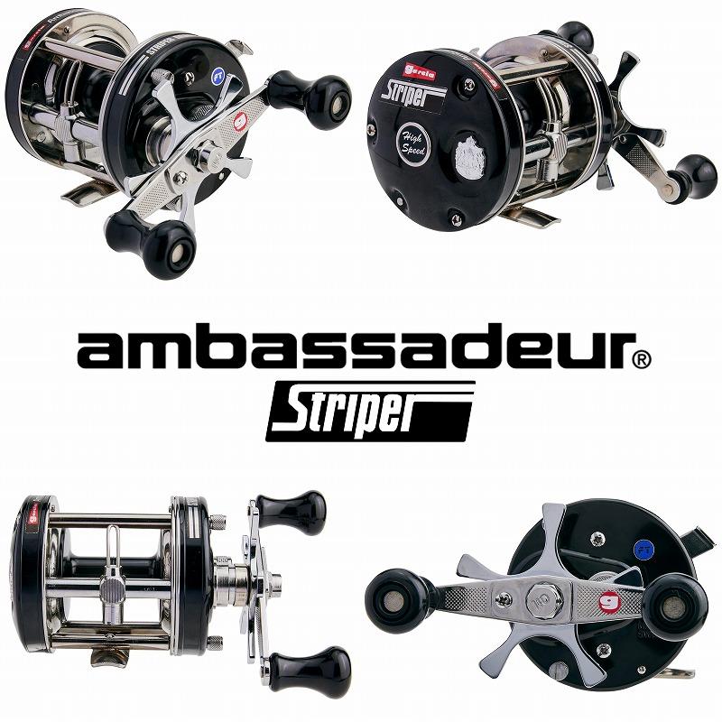 Abu Garcia ベイトリール アブガルシア AMB.6501 Striper Black Abu Garcia ベイトリール アブガルシア AMB.6501 Striper Black