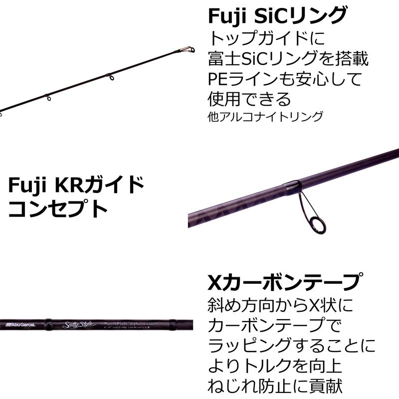 Abu Garcia（アブガルシア） ロックフィッシュロッド ソルティー