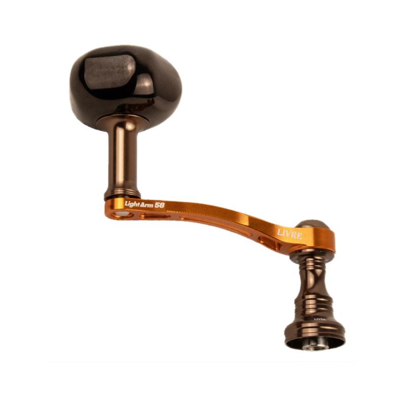 カンジインターナショナル リールカスタムパーツ クロノ Light Arm58 CRONO COPPER シマノS2用  58mm カンジインターナショナル 1/15まで全品+P5% リールカスタムパーツ
