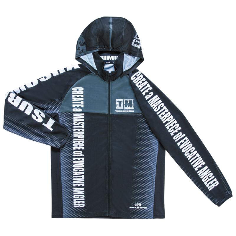 釣武者 フィッシングウェア グレートマスターフードジップ  M フィッシングウェア 釣武者 グレートマスターフードジップ M