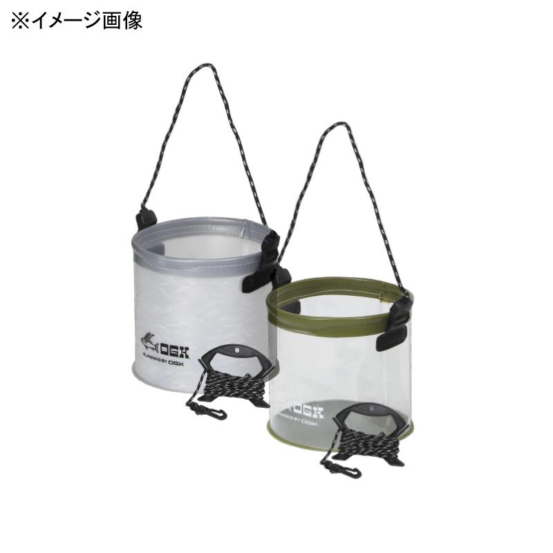 大阪漁具 7/10-12は全品+P5% EVA水汲みバケツ 丸/18cm パターンクリア
