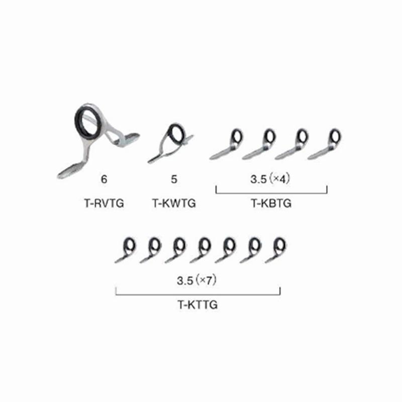 富士工業 ロッドビルディング T-RVTG613 チタン TORZITE (トルザイト) 船カワハギガイドセット 富士工業 ロッドビルディング T-RVTG613 チタン TORZITE (トルザイト
