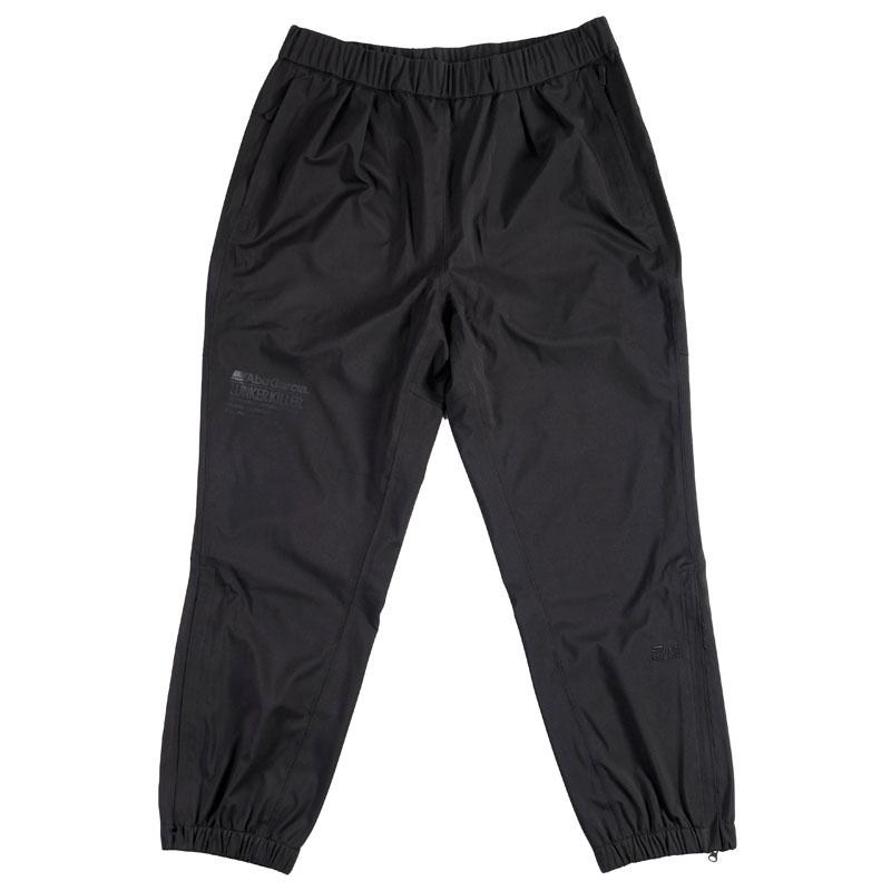 【フォロー割】良品 アブガルシア メンズ レインパンツ XLサイズ ブラック Abu Garcia（アブガルシア） 4/17-19全品P5% Abu × ランカーキラー