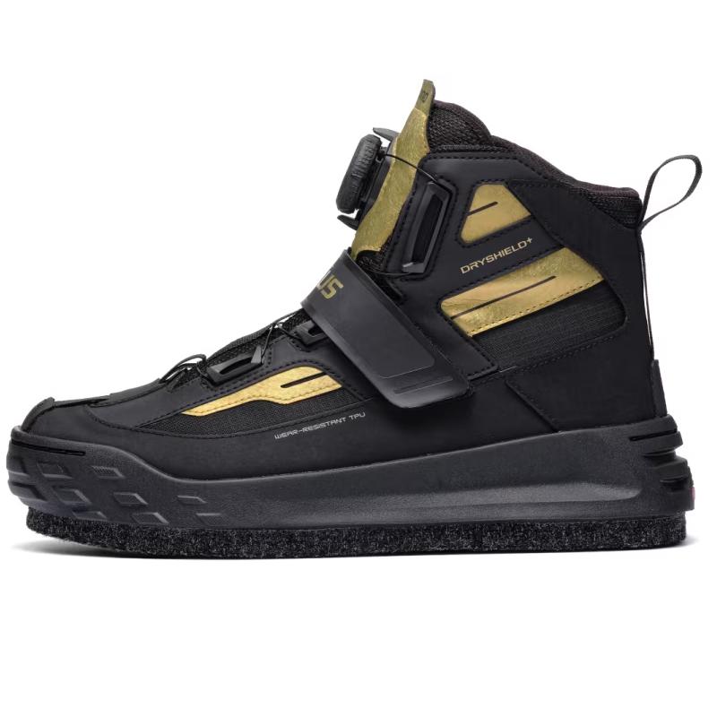 シマノ  FS-160Y ジオロックDS+シューズ カットラバーピンフェルト  24.0  ゴールド シマノ（SHIMANO） FS-160Y ジオロックDS+シューズ カットラバーピン