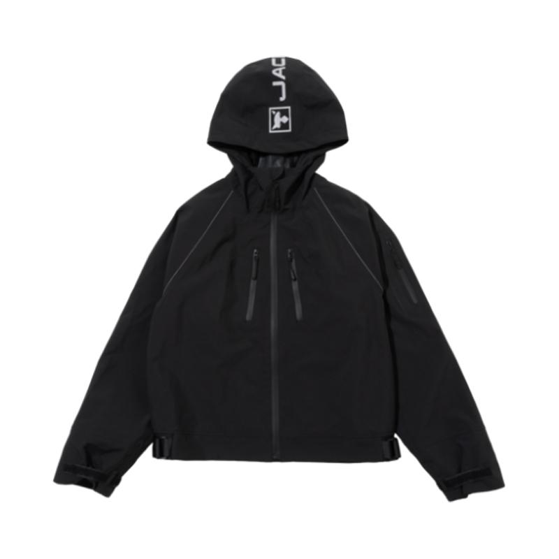 JACKALL ブラックライフジャケット JACKALL（ジャッカル） ライフジャケット 自動膨張 桜マーク 腰巻