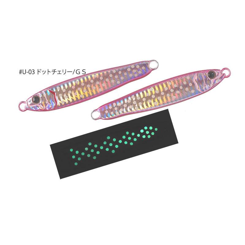 ジギング・タコベイト ガンクラフト COSO JIG(コソジグ) 180g #U-03 ドットチェリー/GS