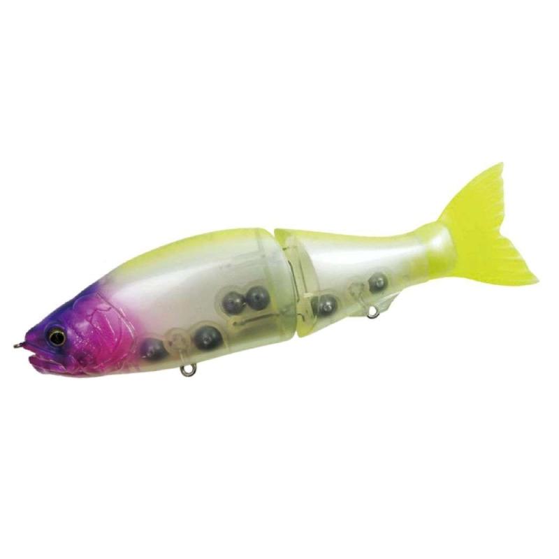 ジョインテッドクロー 168 Type-F　限定カラー リアライブピーコックバス バス釣り用ハードルアー ガンクラフト ジョインテッドクロー168(F