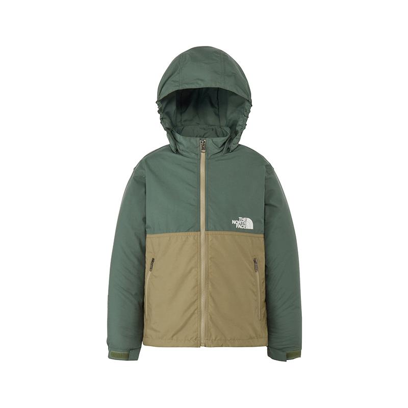 ザ・ノース・フェイス アウター コンパクトジャケット キッズ  140  クラシックカーキ (CK) THE NORTH FACE（ザ ノースフェイス） 1/15まで全品+P5% アウター