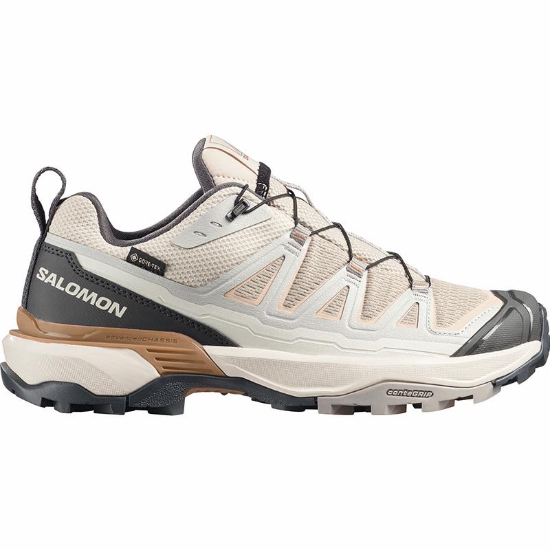 サロモン X ULTRA 360 EDGE GORE-TEX W 24.5cm O.TAN/L.ROCK/P.BROWN 