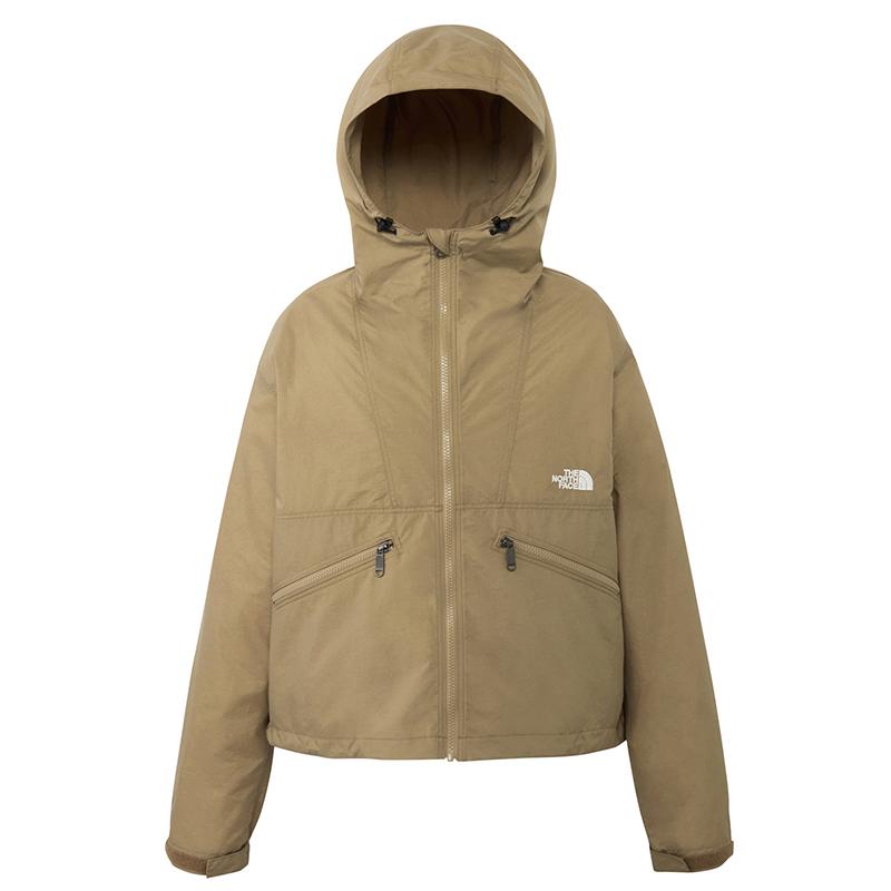 ノースフェイス ショートコンパクトジャケットクラシックカーキ　L 美品 THE NORTH FACE（ザ ノースフェイス） ジャケット(レディース
