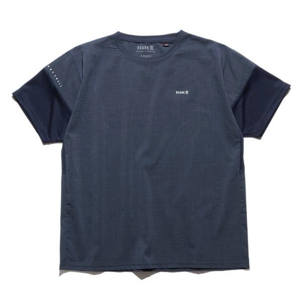 トップス(メンズ) ROARK DELTA QD S/S TEE L STONE BLUE : ナチュラム