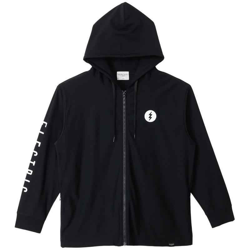 トップス(メンズ) ELECTRIC ICON LOGO DRY FULL ZIP L BLACK