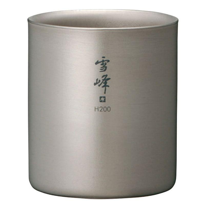 snow peak（スノーピーク） カップ スタッキングマグ 雪峰 H200