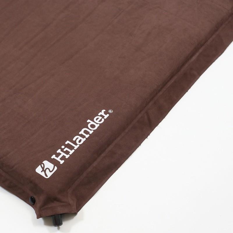 アウトドアマット ハイランダー スエードインフレーターマット(枕付き