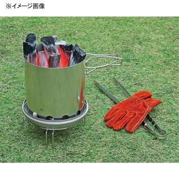 BBQ・七輪・焚火台 キャプテンスタッグ 大型火消しつぼ 火起し器セット