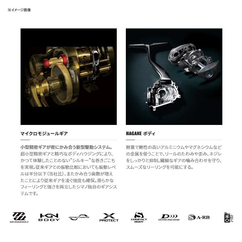 シマノ（SHIMANO） ベイトリール 21オシアジガー 1501XG 左ハンドル