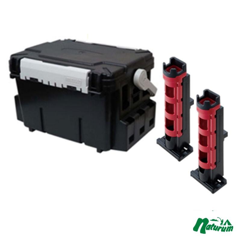 タックルボックス メイホウ バケットマウス BM-9000+ロッドスタンド BM