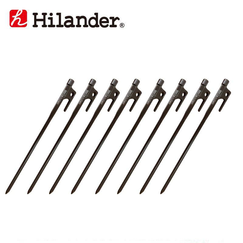 キャンプ設営用具 ハイランダー 頑丈ペグ 8本セット 28cm 8本 ブラック 【SALE/68%OFF】 キャンプ設営用具 ハイランダー 頑丈ペグ 8本セット 28cm 8本 ブラック 【SALE/68%OFF】
