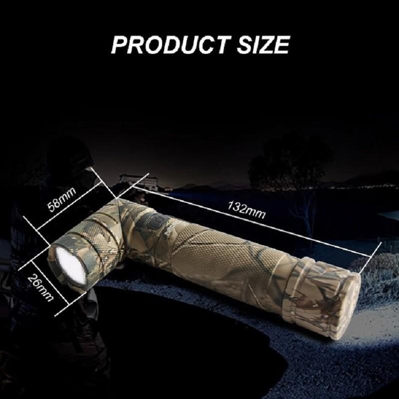 アウトドアライト ニクロン Nicron B70+ Camo Twist 950LM 充電式