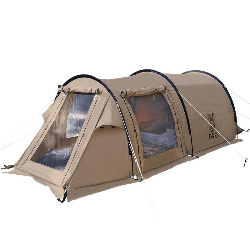 DOD 【店内全品+P5%】 テント カマボコテントソロTC タン DOD 【店内全品+P5%】 テント カマボコテントソロTC タン