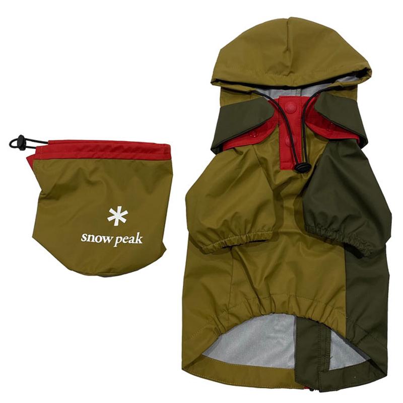 ★レア物 新品未開封 犬用ウェア・レインコート スノーピーク SP Dog Rain Guard M Amenity Dome 【K1752347401】(9867円)