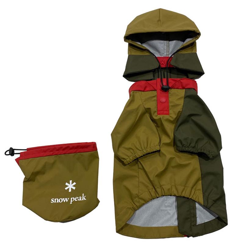 ★レア物 新品未開封 犬用ウェア・レインコート スノーピーク SP Dog Rain Guard M Amenity Dome 【K1752347401】(9867円)