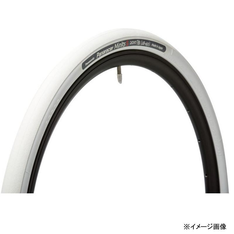 自転車タイヤ・チューブ パナレーサー ミニッツS Minits S TUBED タイヤ サイクル/自転車 20×7/8 白×白(ETRTO:23-451)｜naturum-outdoor