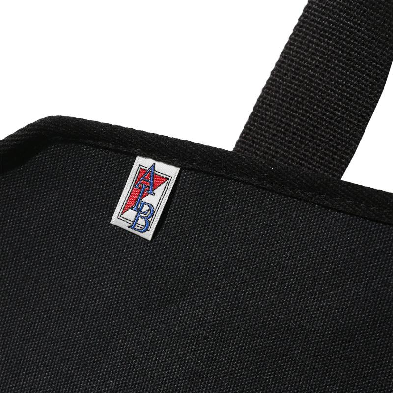 AS2OV CANVAS FIREWOOD BAG-BK BLACKの画像