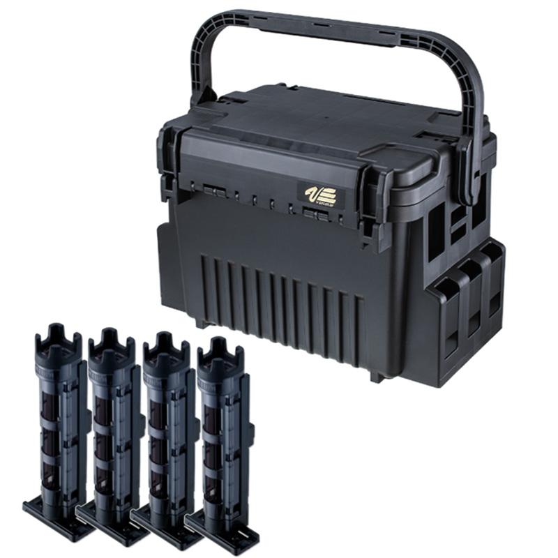 タックルボックス メイホウ VS-7090N×ロッドスタンド BM-250 Light(お