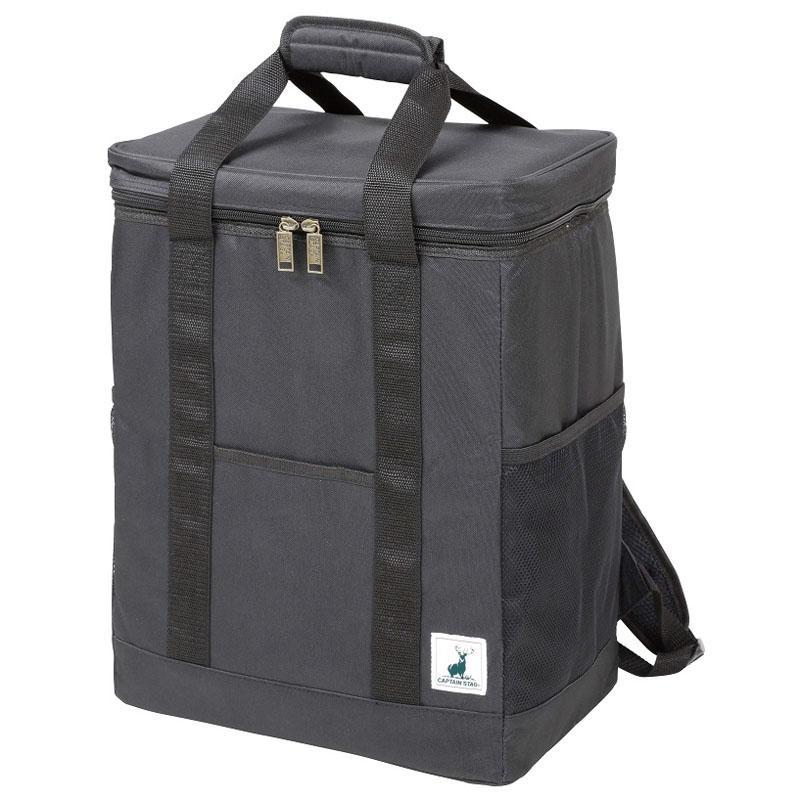 キャプテンスタッグ ソフトクーラー 【2個セット】CS リュック型 クーラーバッグ  30L  ブラック ソフトクーラー キャプテンスタッグ 2個セット CS リュック型 クーラー