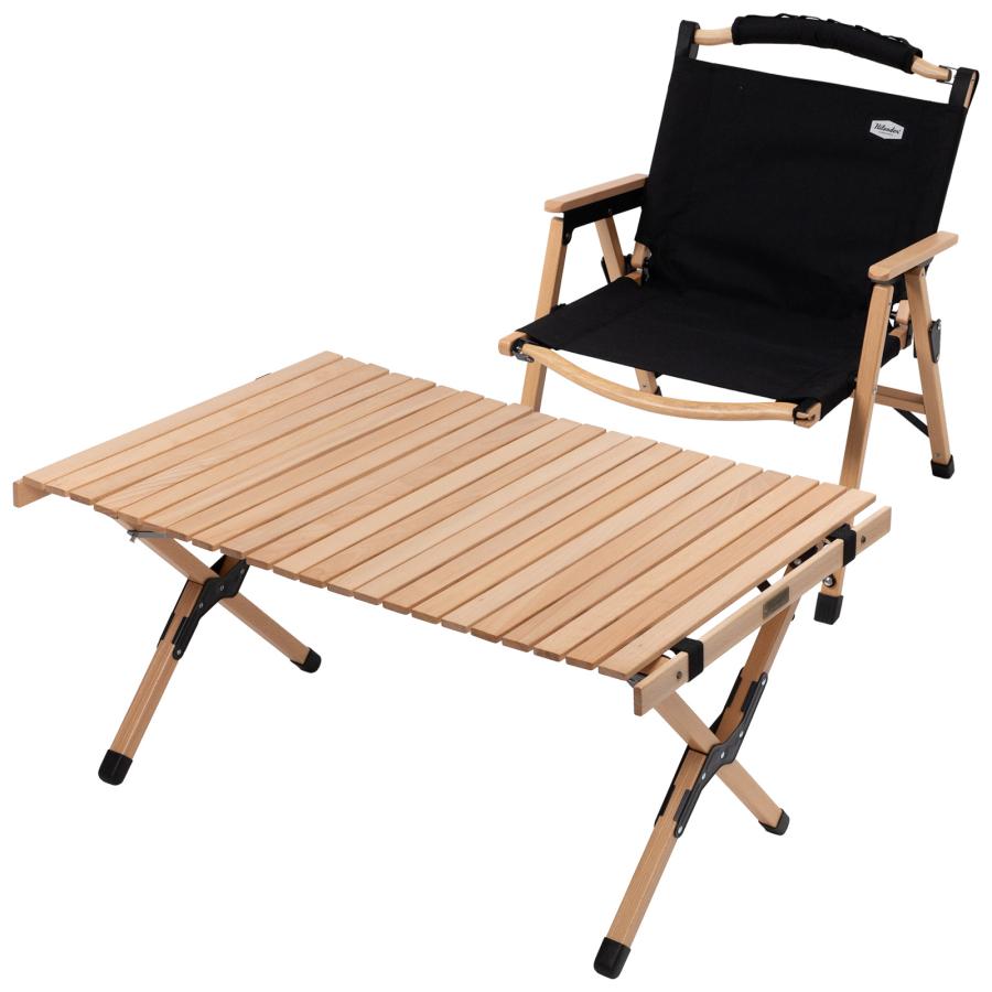 Hilander（ハイランダー） アウトドアテーブル お得なセット ウッド