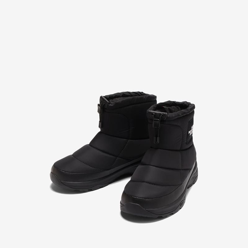 ザ・ノース・フェイス  ヌプシ ブーティ ウォータープルーフ ロゴ ショート  9/27.0cm  TNFブラック×TNFホワイト(KW) THE NORTH FACE（ザ ノースフェイス） ヌプシ ブーティ ウォーター